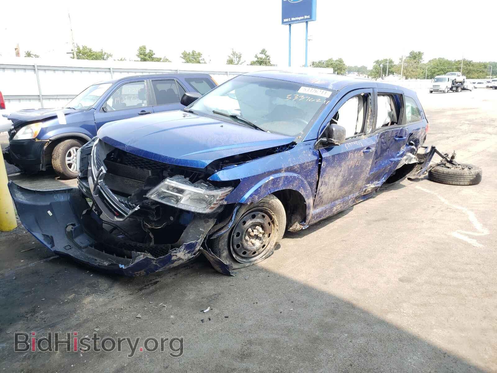 2015 DODGE JOURNEY - VIN: 3C4PDCABXFT530850 - Фото 2