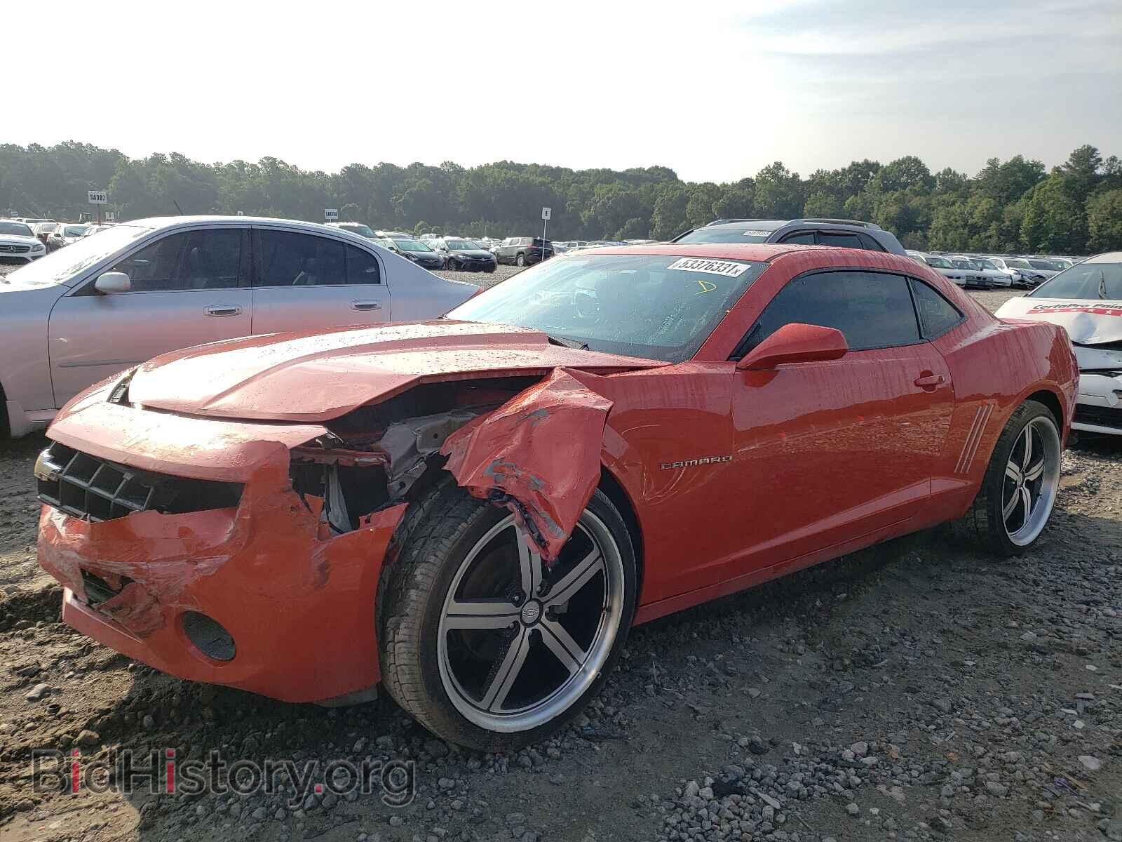 2012 CHEVROLET CAMARO - VIN: 2G1FA1E34C9207509 - Фото 2