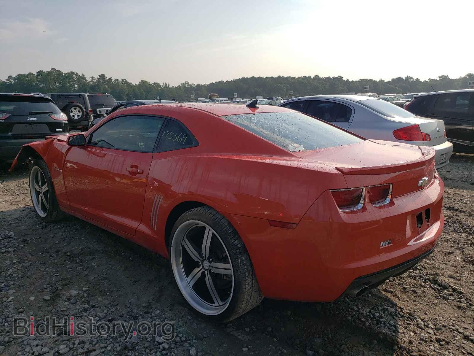 2012 CHEVROLET CAMARO - VIN: 2G1FA1E34C9207509 - Фото 3