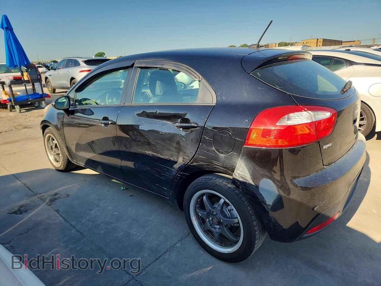 2012 KIA RIO - VIN: KNADM5A39C6039342 - Фото 2
