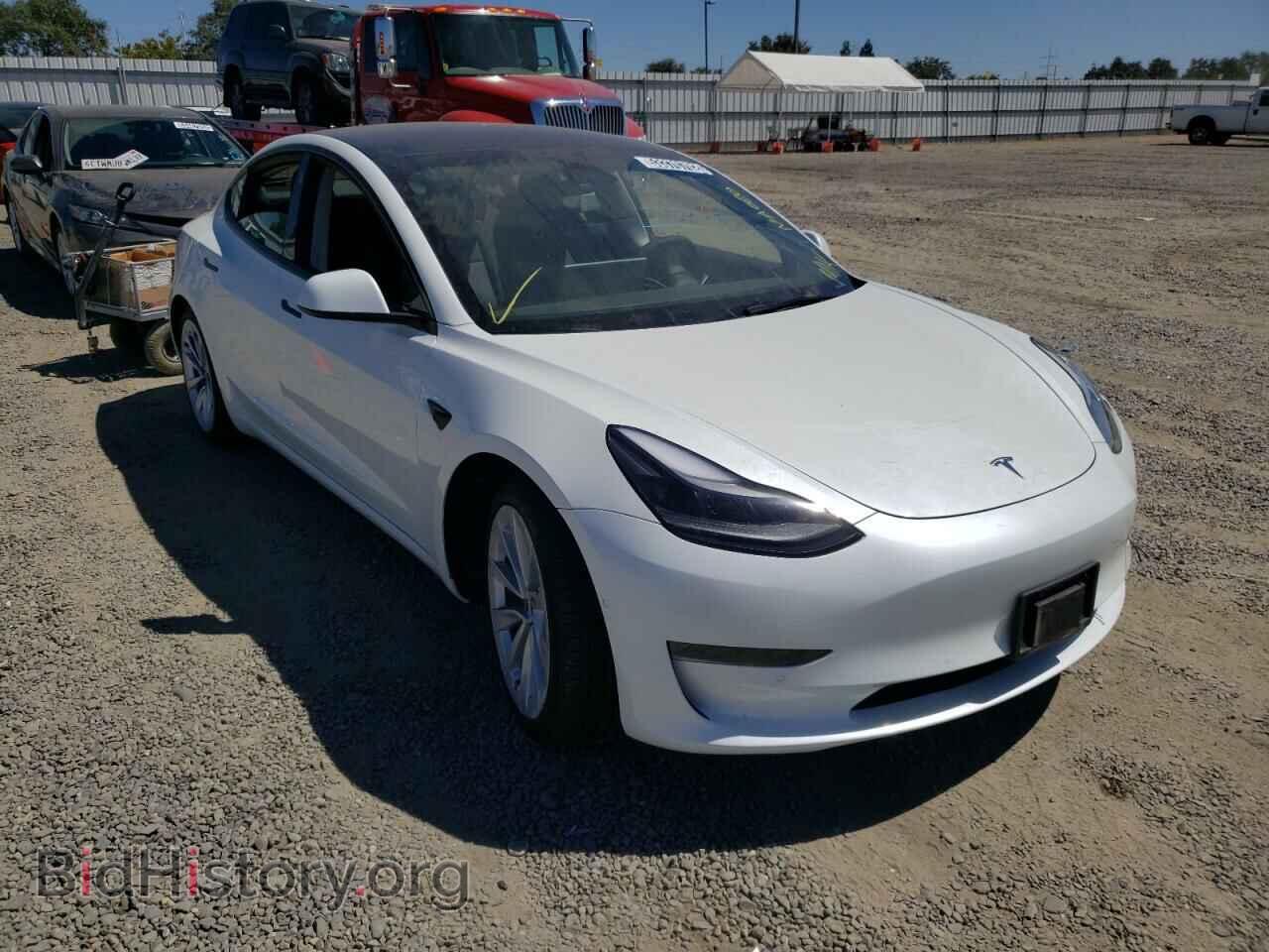 Фотография 5YJ3E1EA2NF144132 - TESLA MODEL 3 2022