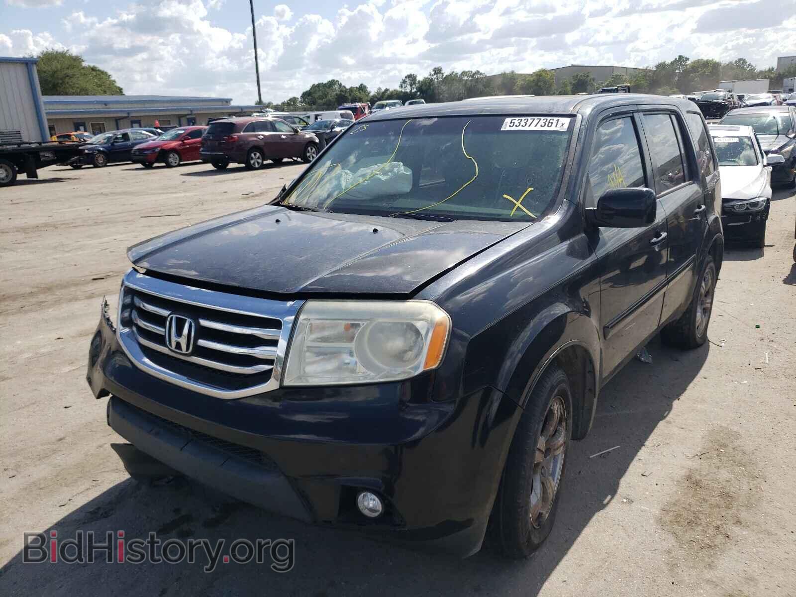 2012 HONDA PILOT - VIN: 5FNYF3H57CB025969 - Фото 2