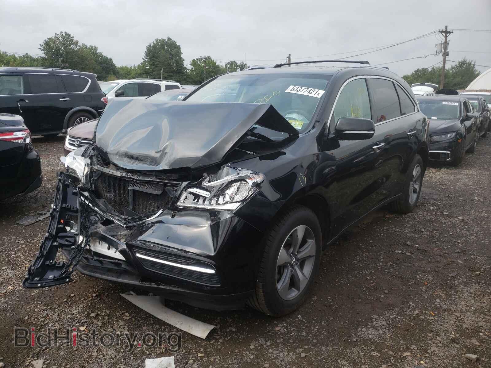 2014 ACURA MDX - VIN: 5FRYD4H25EB021938 - Фото 2