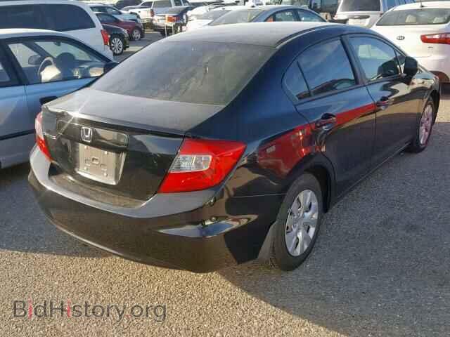 2012 HONDA CIVIC LX - VIN: 2HGFB2F59CH610340 - Фото 4
