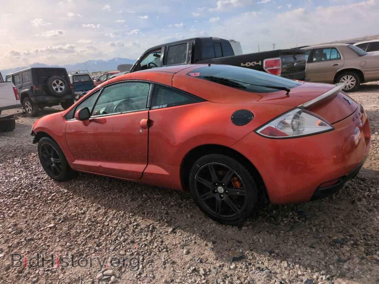 2007 MITSUBISHI ECLIPSE - VIN: 4A3AK34T57E054893 - Фото 2