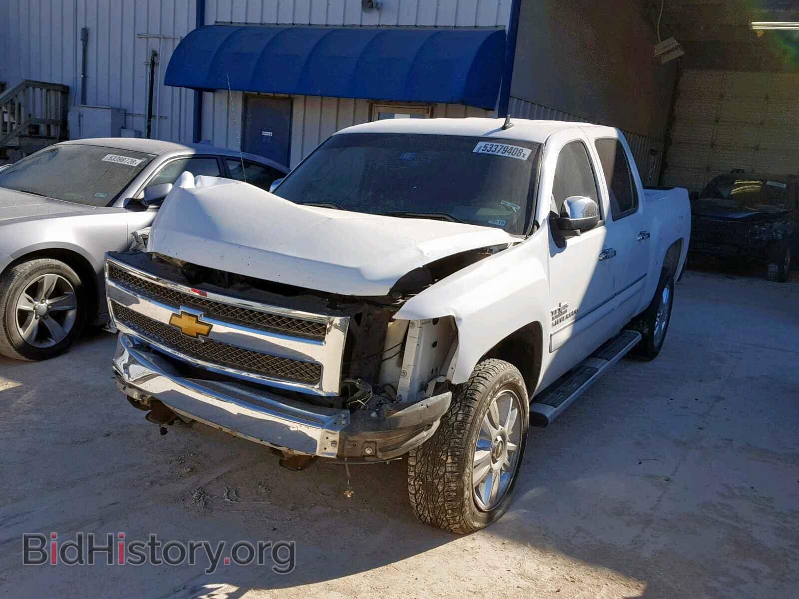 2013 CHEVROLET SILVERADO - VIN: 3GCPCSE27DG320820 - Фото 2
