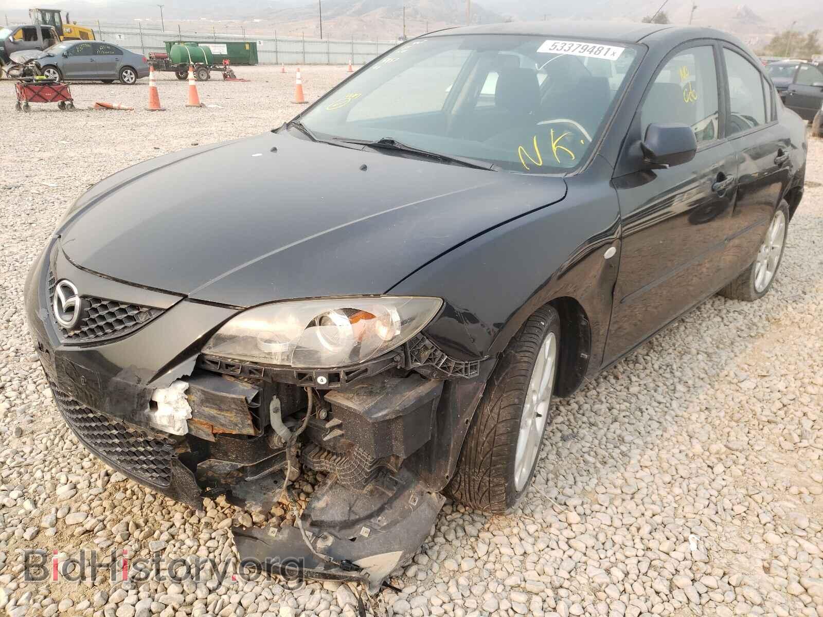 2008 MAZDA 3 - VIN: JM1BK32F281136853 - Фото 2