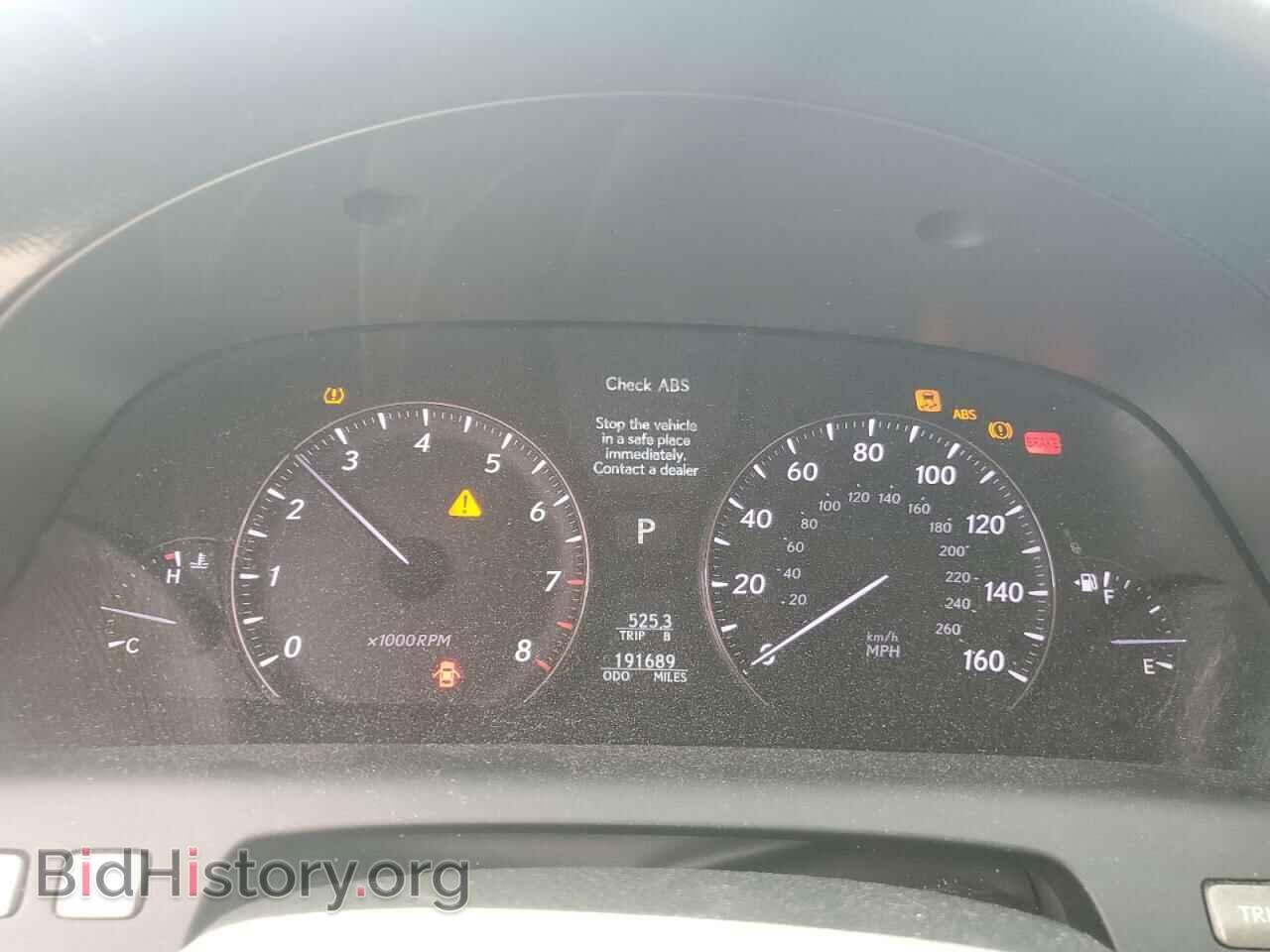 2007 LEXUS LS460 - VIN: JTHGL46F575011306 - Фото 9