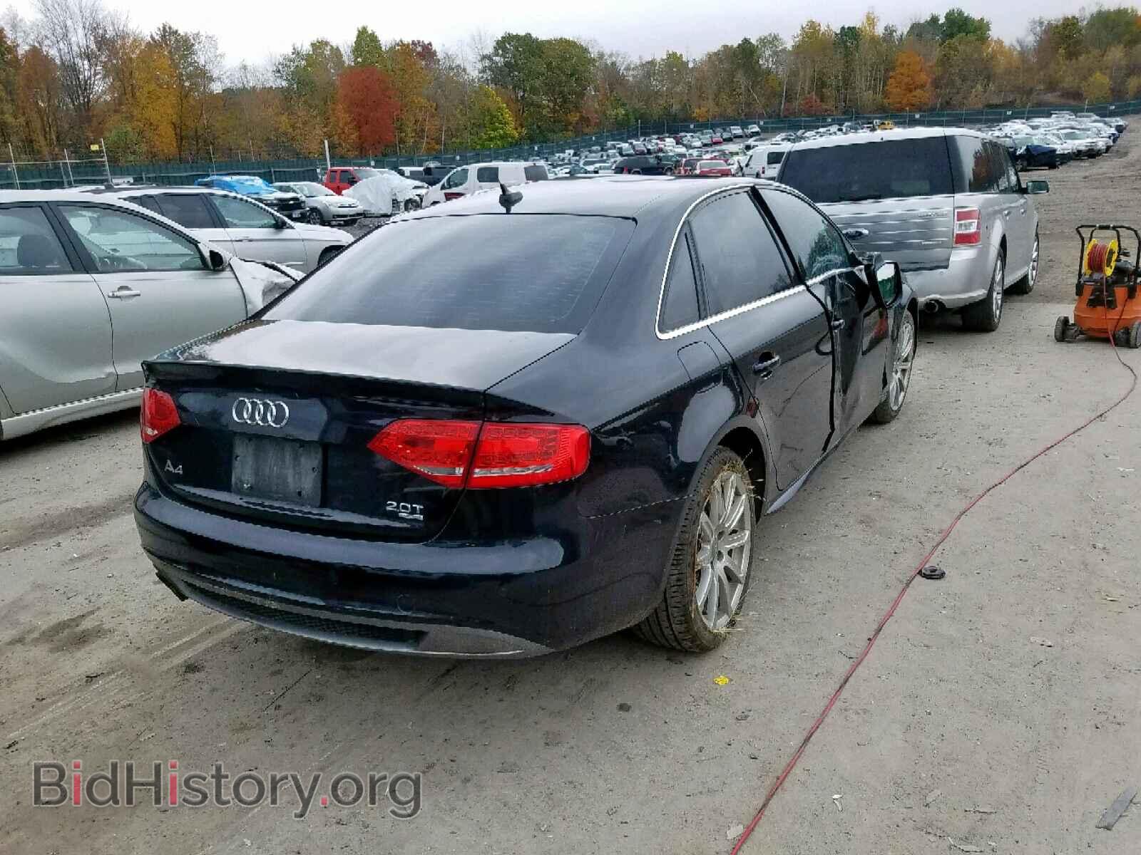 2012 AUDI A4 - VIN: WAUFFAFL1CN014641 - Photo 4