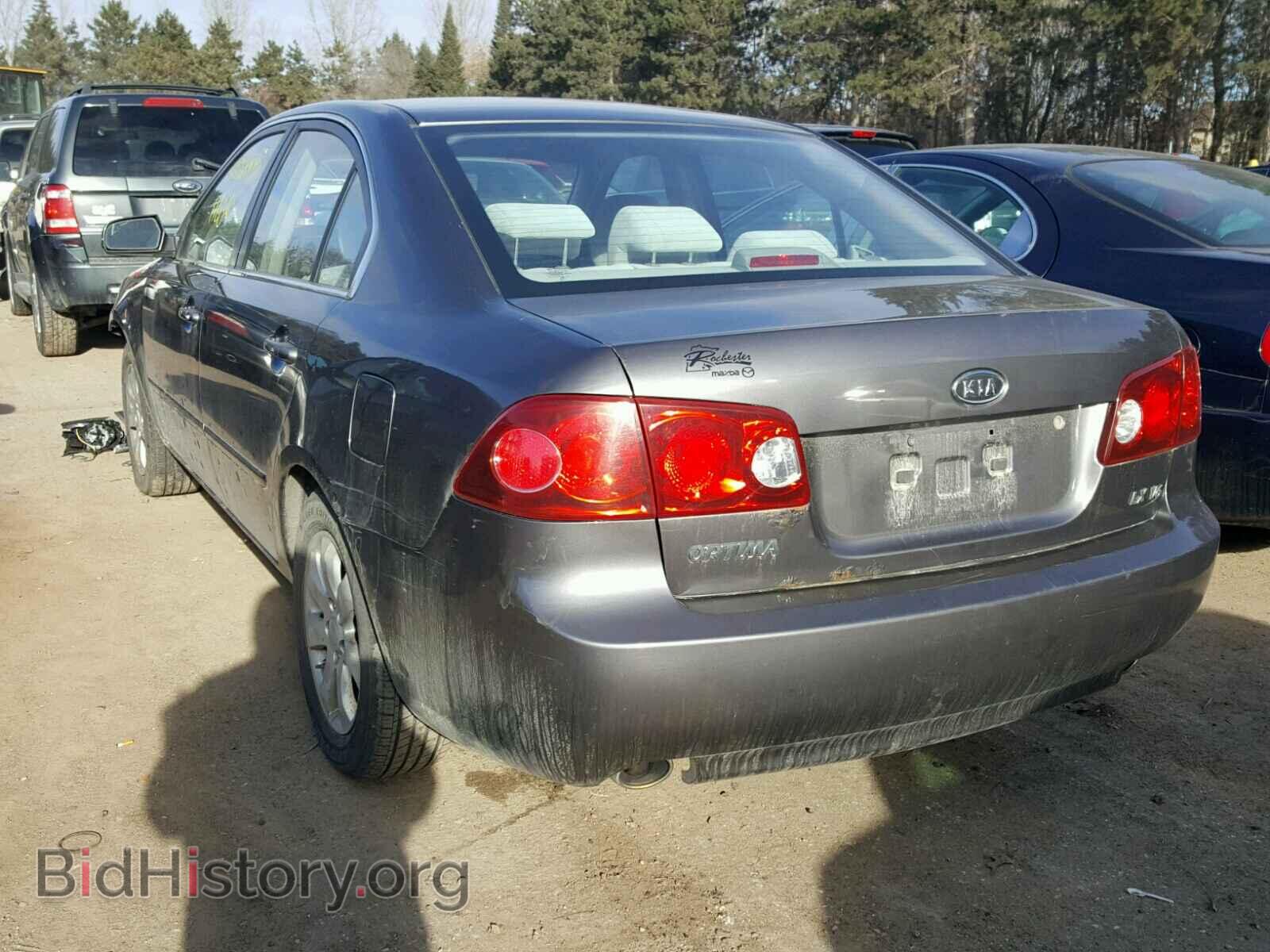 2006 KIA OPTIMA - VIN: KNAGE124265030180 - Фото 3