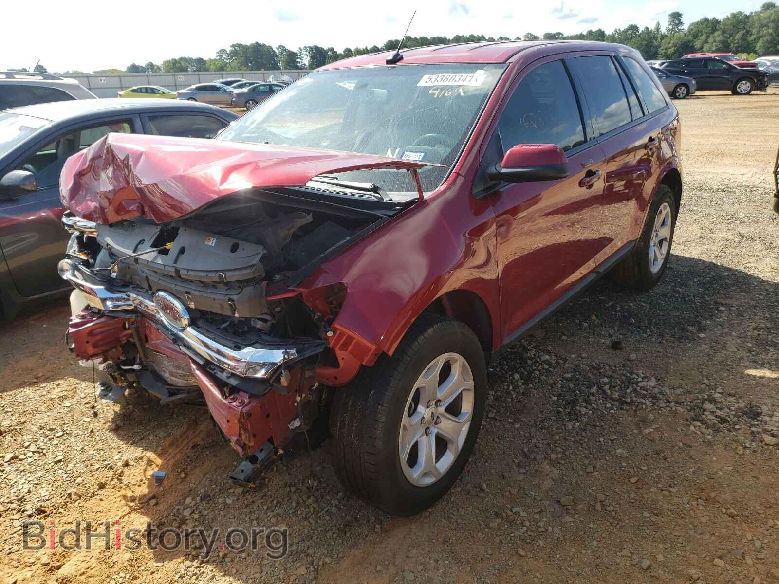 2014 FORD EDGE - VIN: 2FMDK3JC3EBB64169 - Фото 2