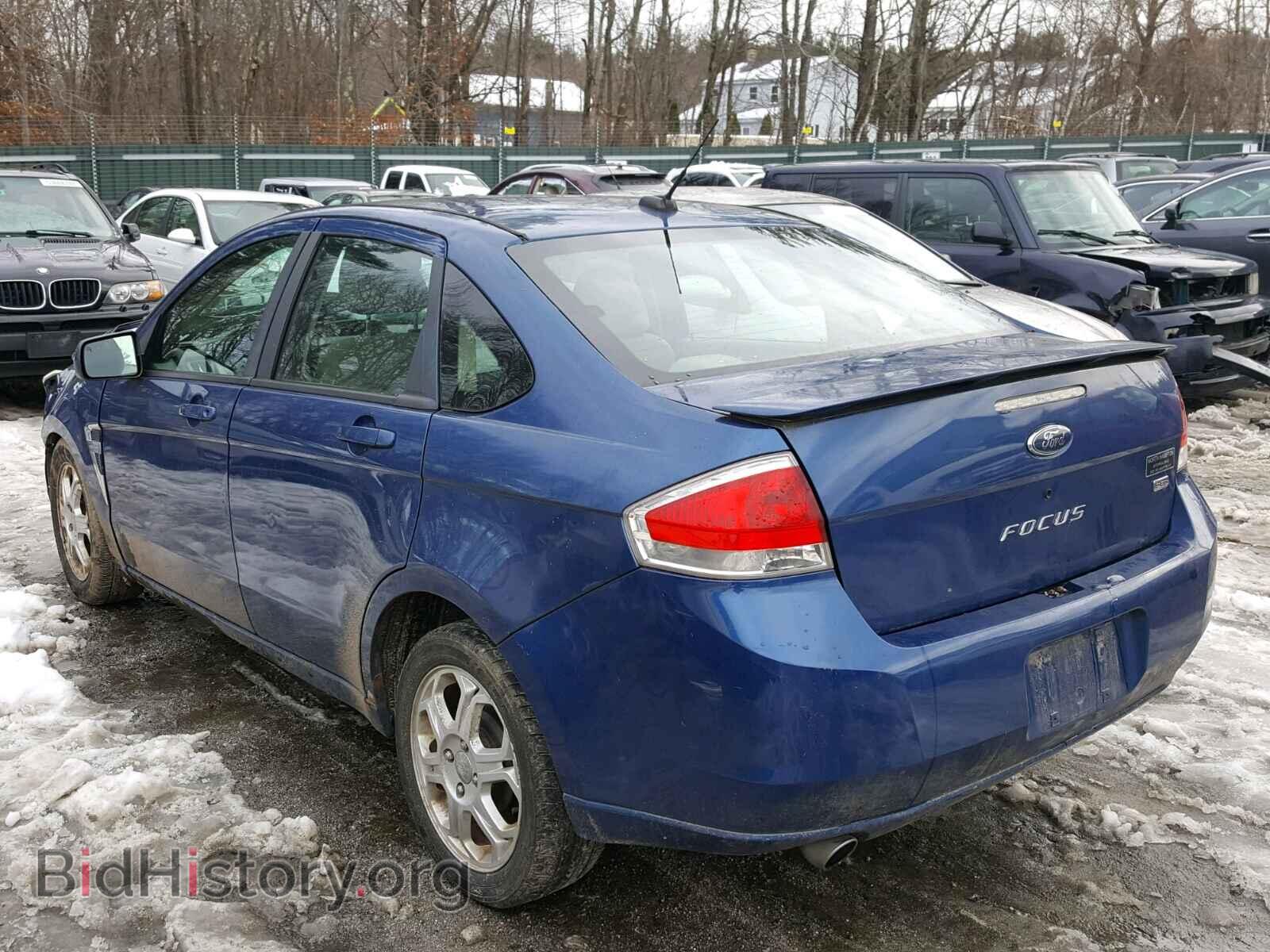 2008 FORD FOCUS - VIN: 1FAHP35N58W141665 - Фото 3