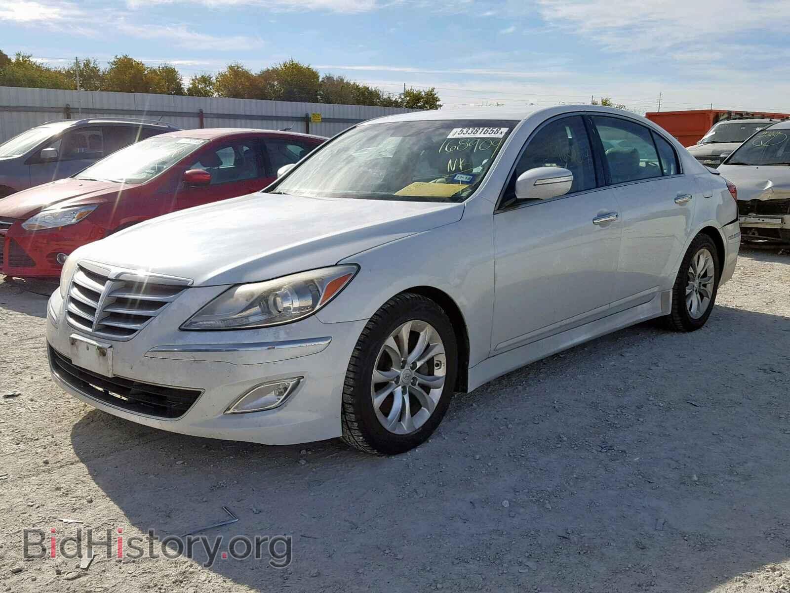 2012 HYUNDAI GENESIS - VIN: KMHGC4DDXCU168909 - Фото 2