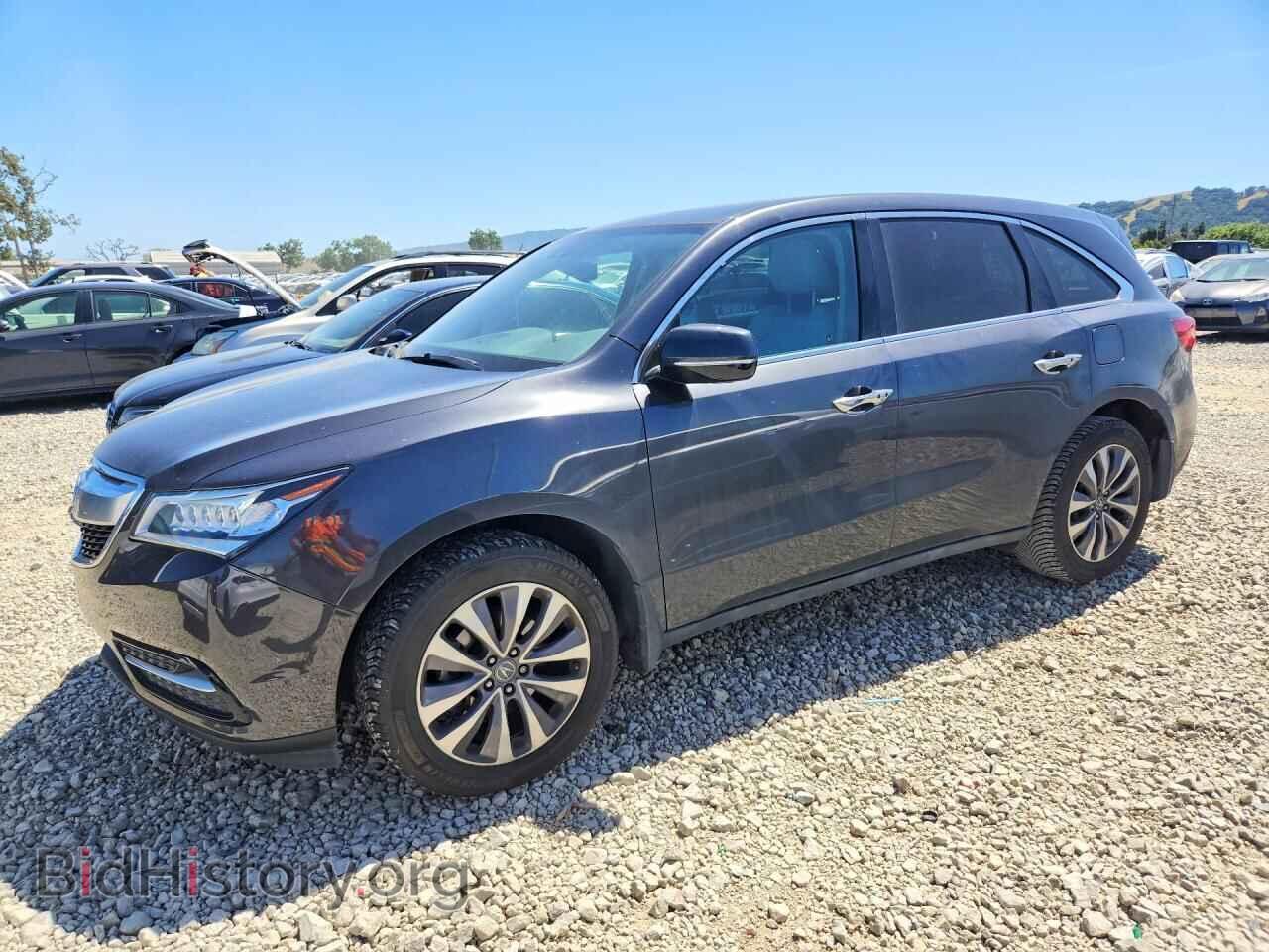 Фотография 5FRYD4H64FB003029 - ACURA MDX 2015