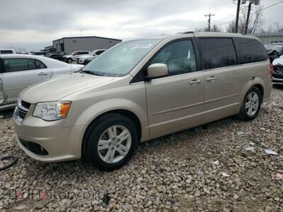 2013 Dodge CARAVAN Crew, светло-коричневый — VIN 2C4RDGDG5DR615554, Copart