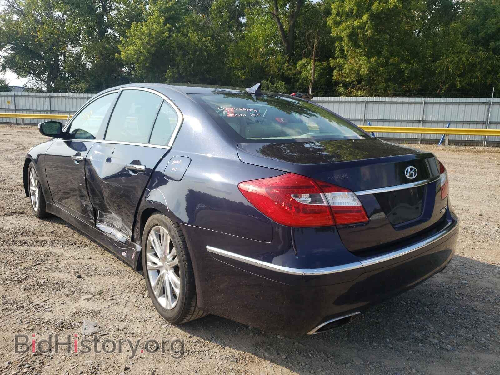 2012 HYUNDAI GENESIS - VIN: KMHGC4DD3CU180948 - Фото 3