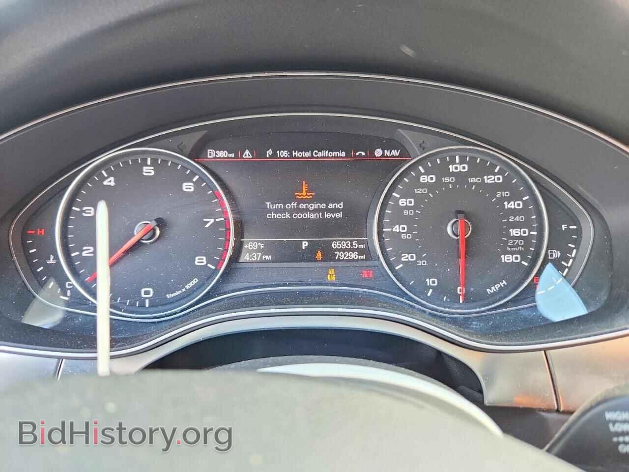 2012 AUDI A7 - VIN: WAUSGAFC3CN002227 - Фото 9