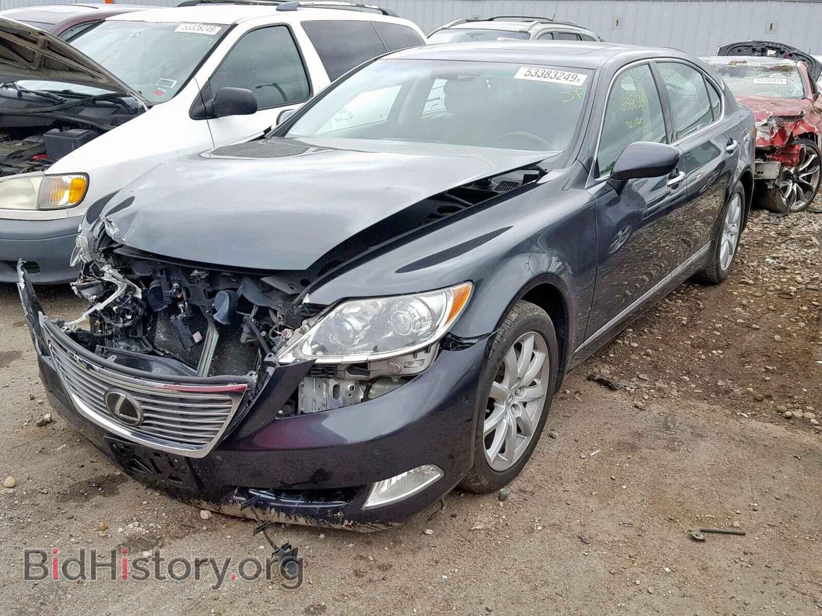 2007 LEXUS LS460 - VIN: JTHGL46F375015208 - Фото 2