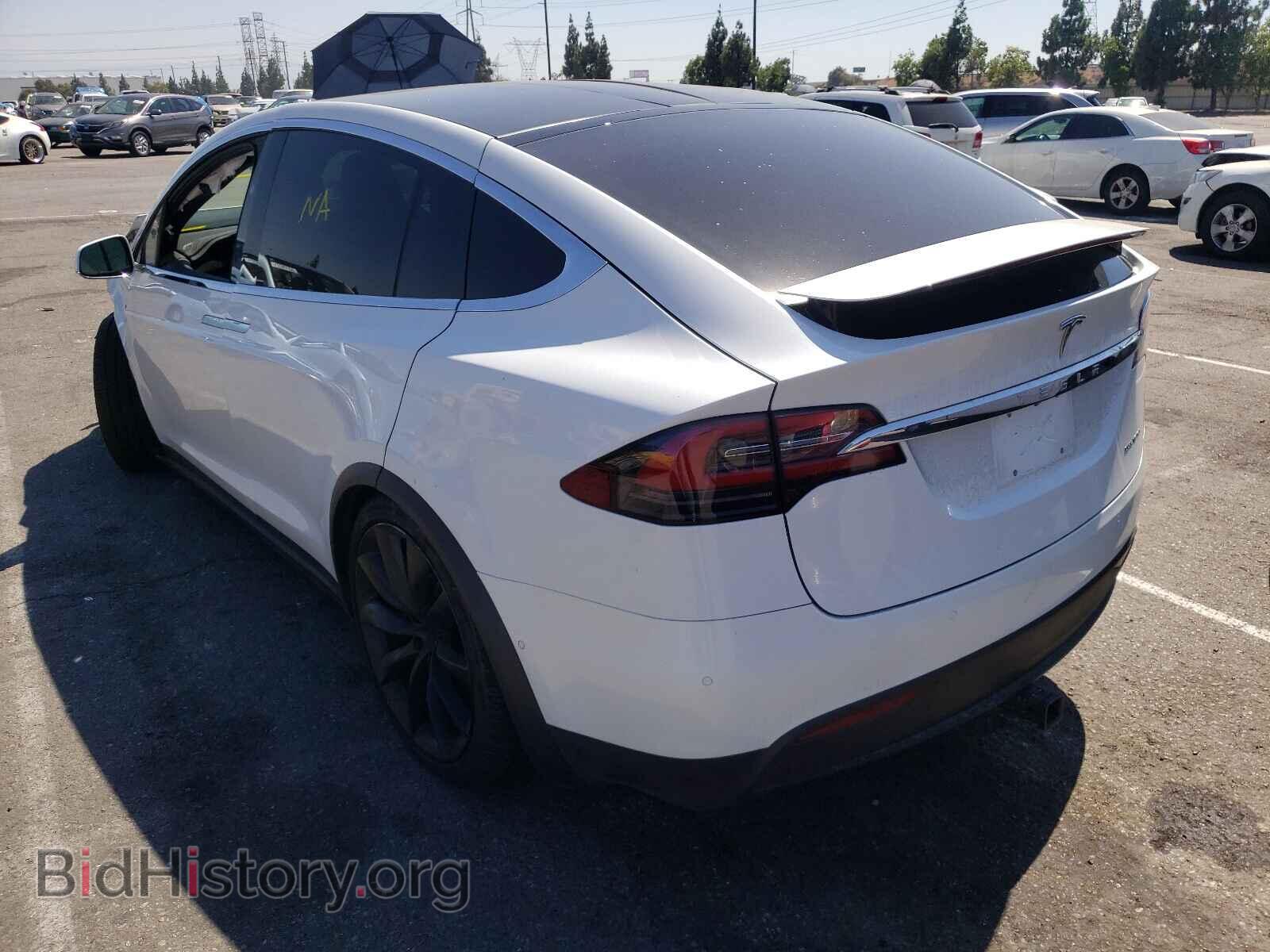 2021 TESLA MODEL X - VIN: 5YJXCBE20MF323659 - Фото 3