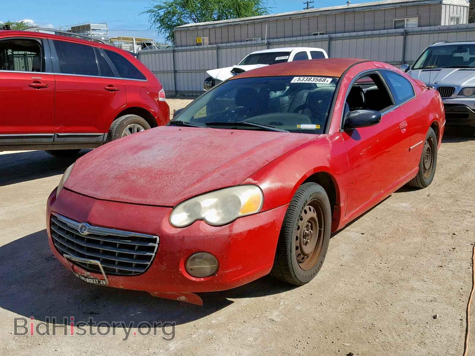 2004 CHRYSLER SEBRING - VIN: 4C3AG42G44E150402 - Фото 2