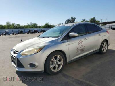 2014 Ford FOCUS SE, silver — VIN 1FADP3F28EL333890, Copart