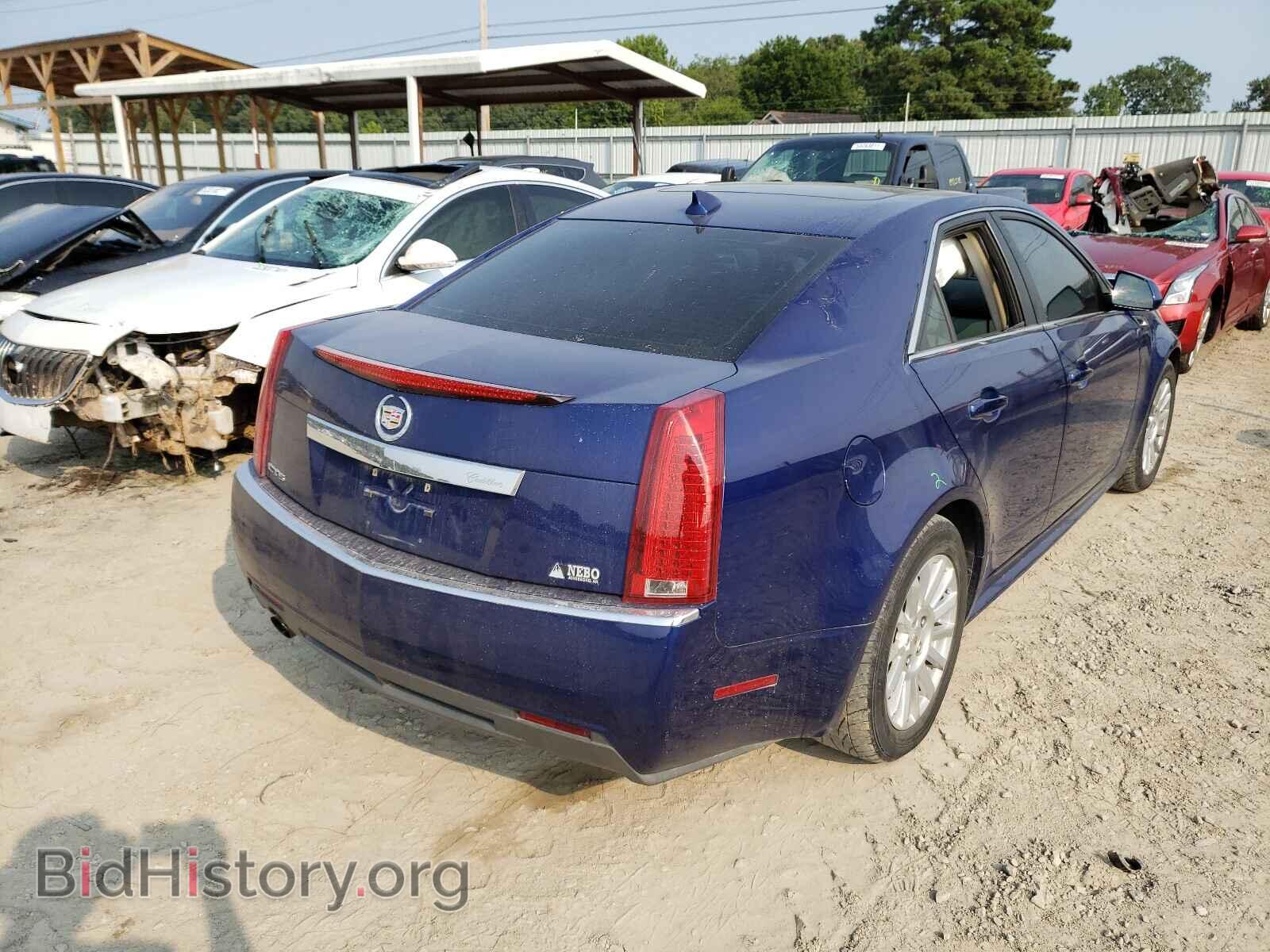 2012 CADILLAC CTS - VIN: 1G6DE5E55C0105452 - Фото 4