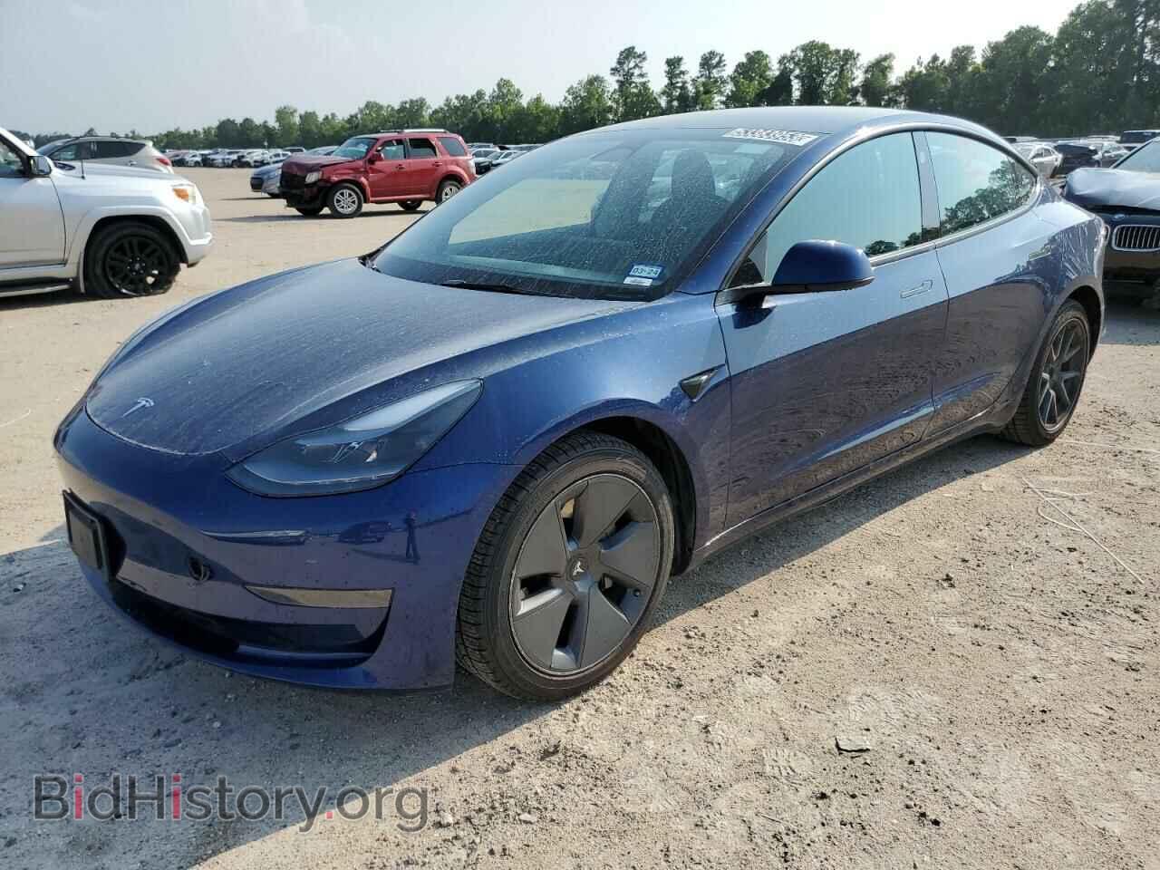 Photo 5YJ3E1EA1NF189966 - TESLA MODEL 3 2022