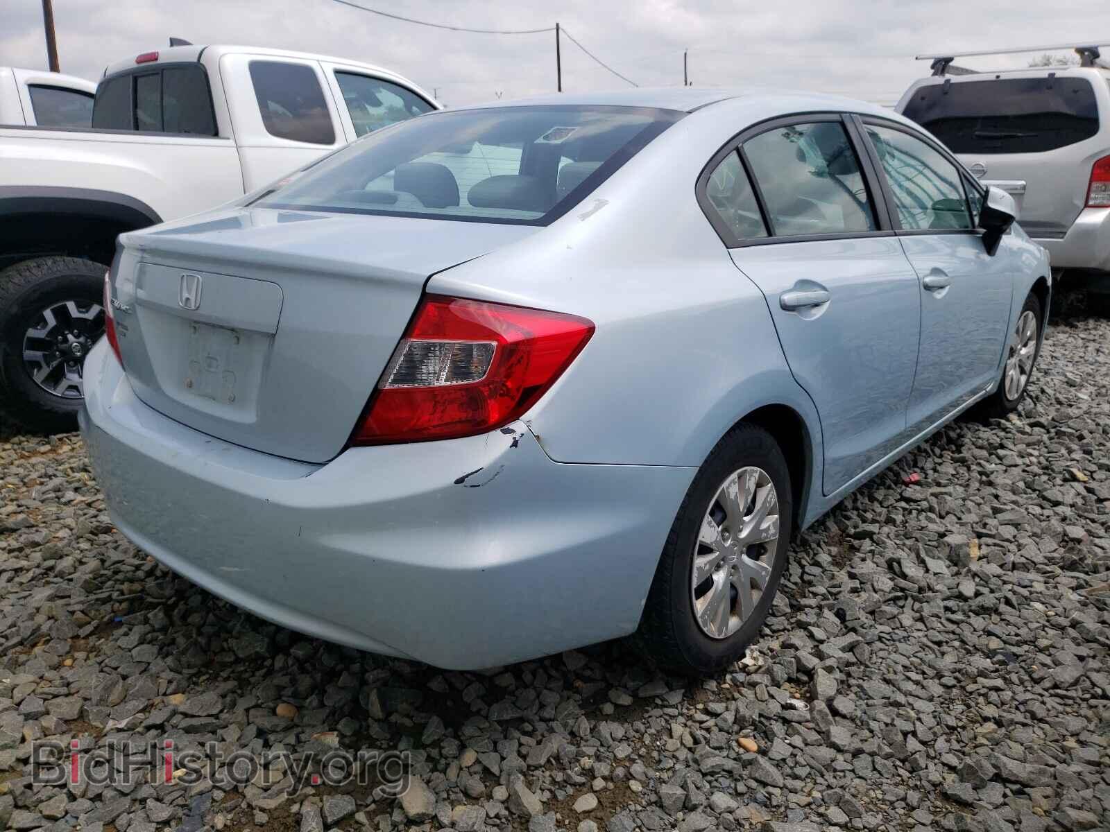 2012 HONDA CIVIC - VIN: 19XFB2F58CE350801 - Фото 4