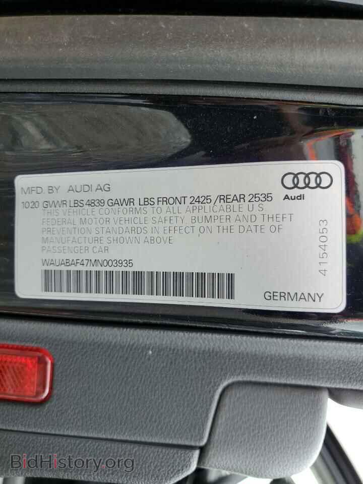 2021 AUDI A4 - VIN: WAUABAF47MN003935 - Photo 12