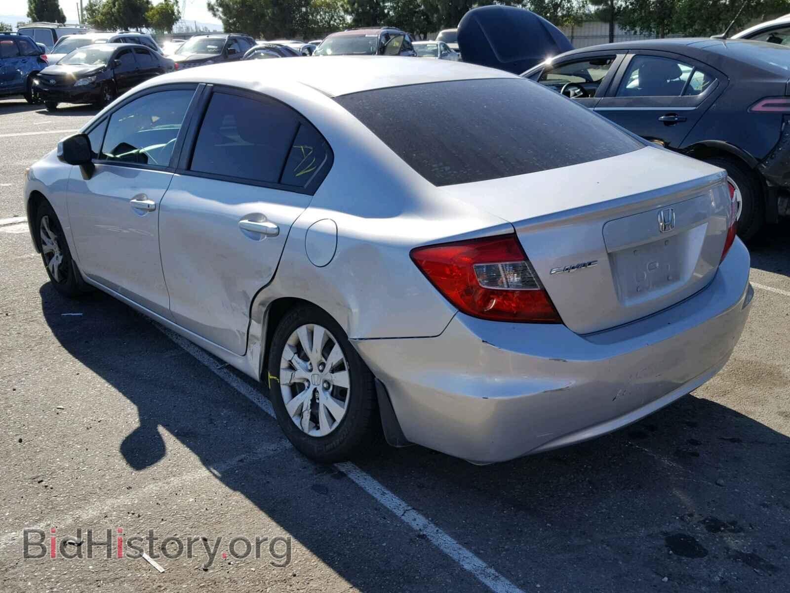 2012 HONDA CIVIC LX - VIN: 2HGFB2F55CH322928 - Фото 3