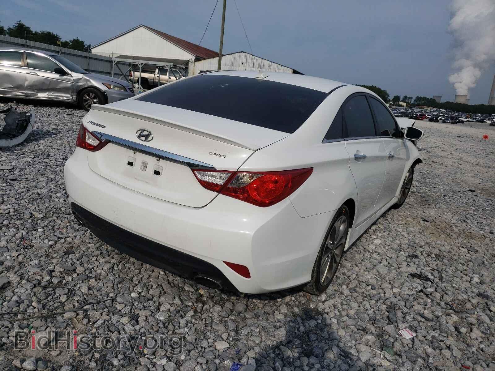 2014 HYUNDAI SONATA - VIN: 5NPEC4AC1EH853725 - Фото 4
