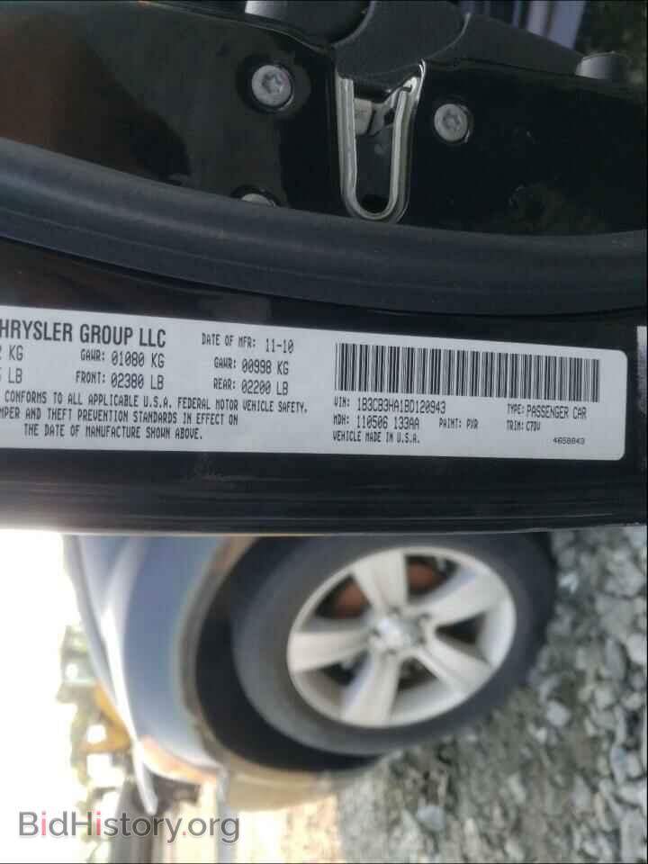 2011 DODGE CALIBER - VIN: 1B3CB3HA1BD120943 - Photo 10