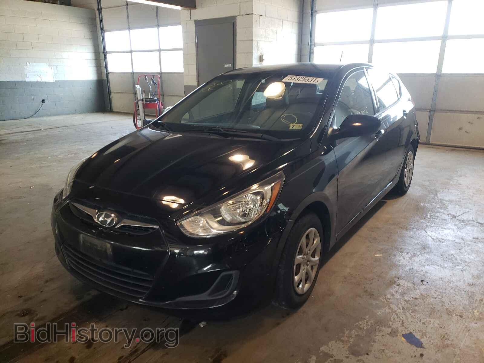 2014 HYUNDAI ACCENT - VIN: KMHCT5AEXEU178148 - Фото 2