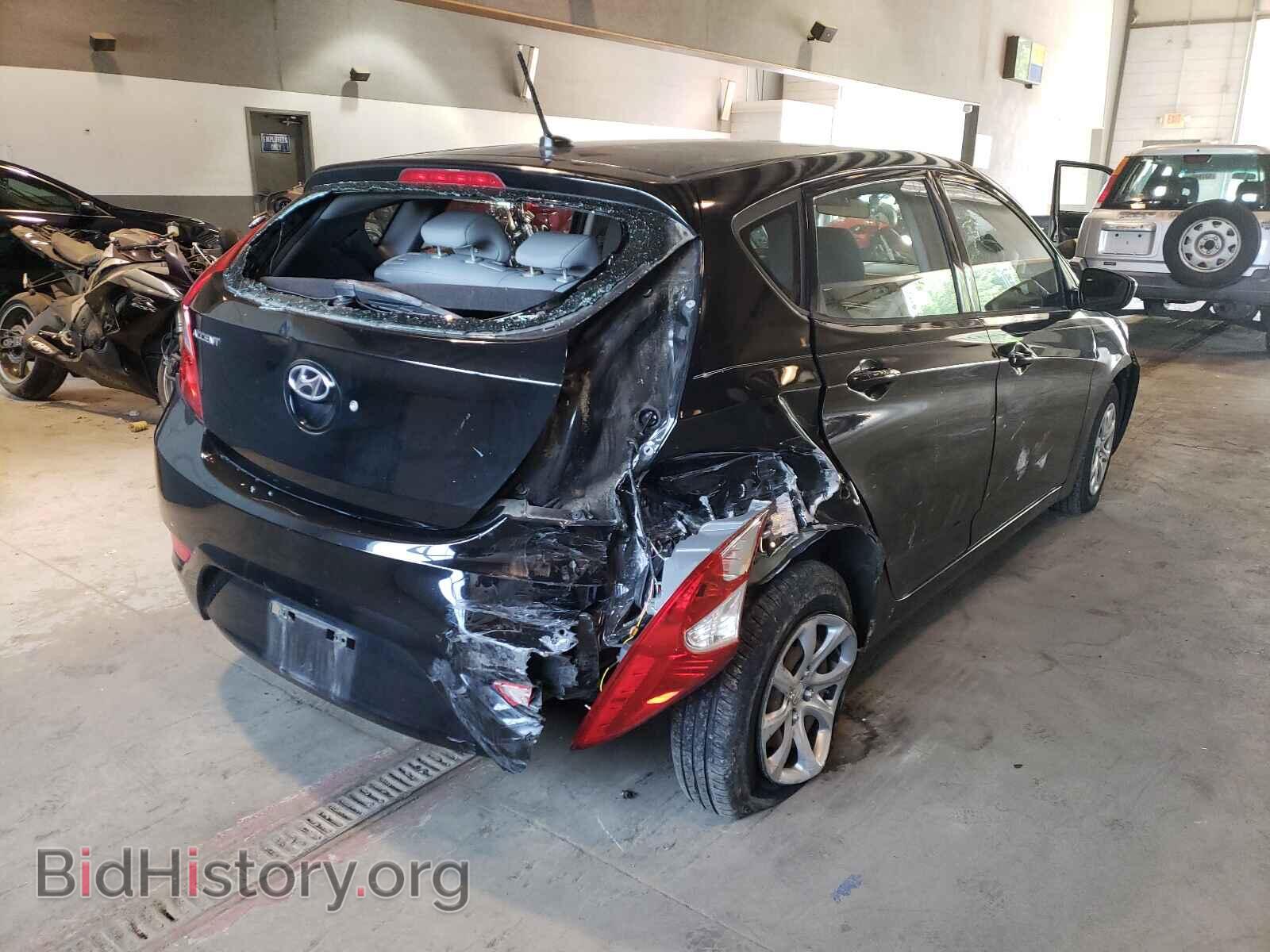 2014 HYUNDAI ACCENT - VIN: KMHCT5AEXEU178148 - Фото 4