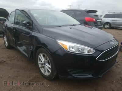 2017 Ford FOCUS Focus SE, black — VIN 1FADP3F25HL270073, Copart