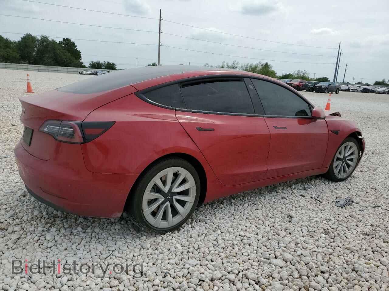 2022 TESLA MODEL 3 - VIN: 5YJ3E1EA2NF186784 - Фото 3