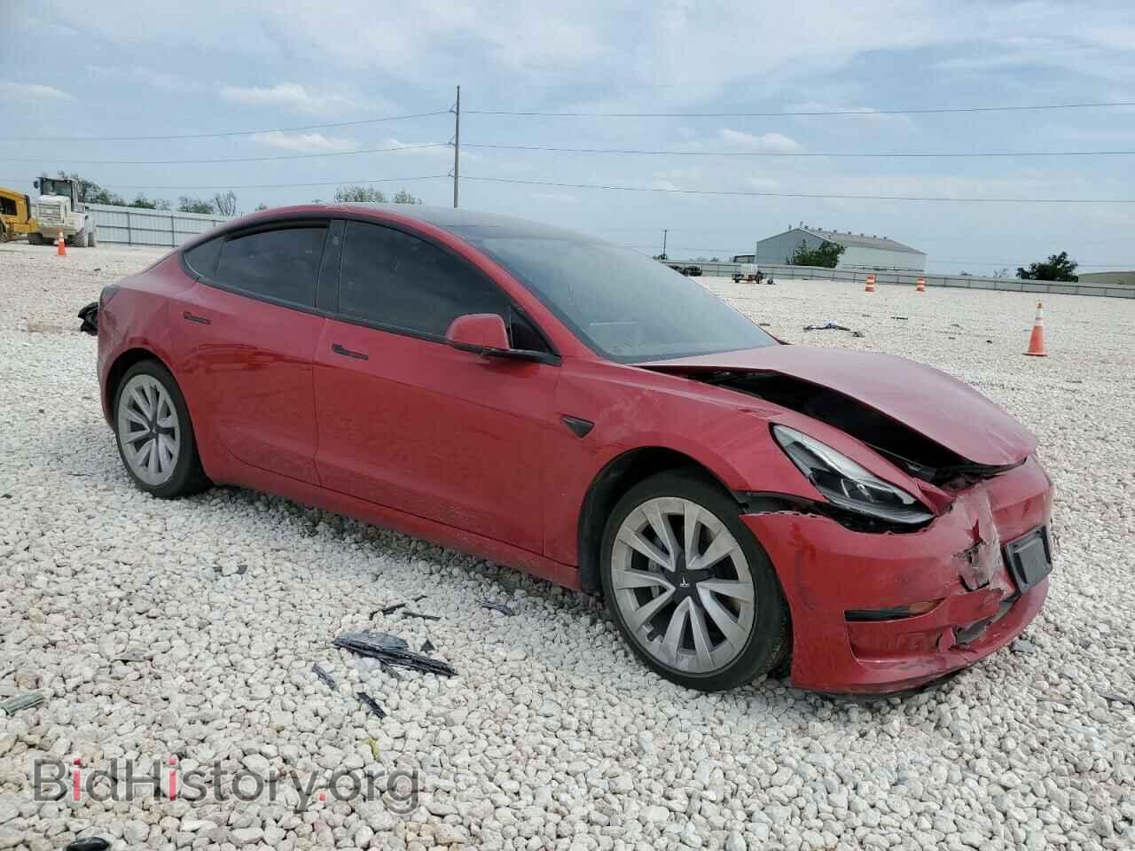 2022 TESLA MODEL 3 - VIN: 5YJ3E1EA2NF186784 - Фото 4