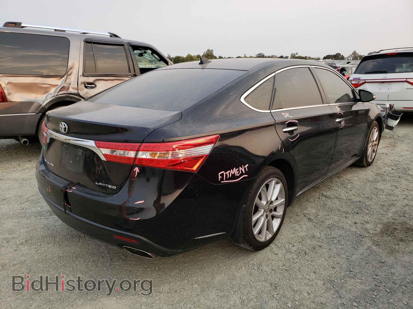 2013 TOYOTA AVALON - VIN: 4T1BK1EB0DU009696 - Фото 4