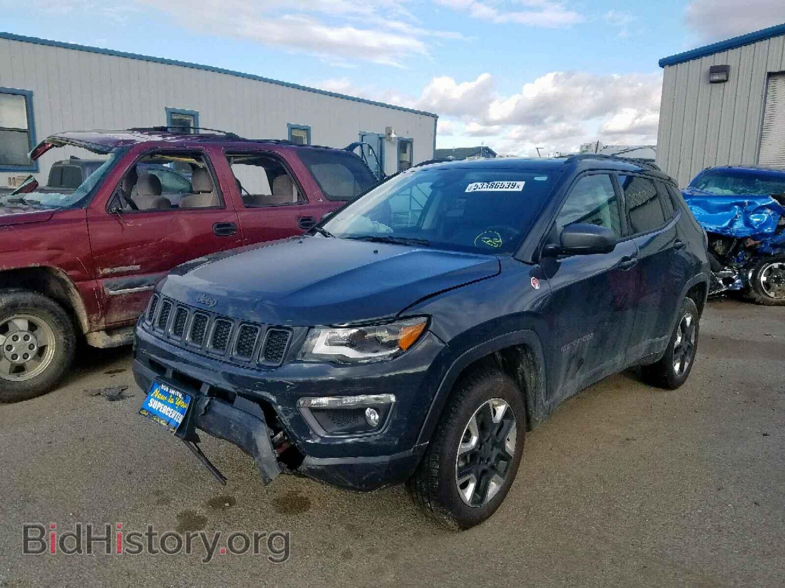 2018 JEEP COMPASS - VIN: 3C4NJDDB3JT146189 - Фото 2
