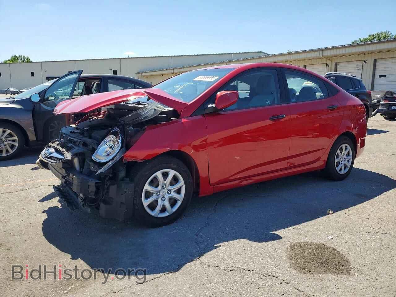 Photo KMHCT4AE1CU072789 - HYUNDAI ACCENT 2012