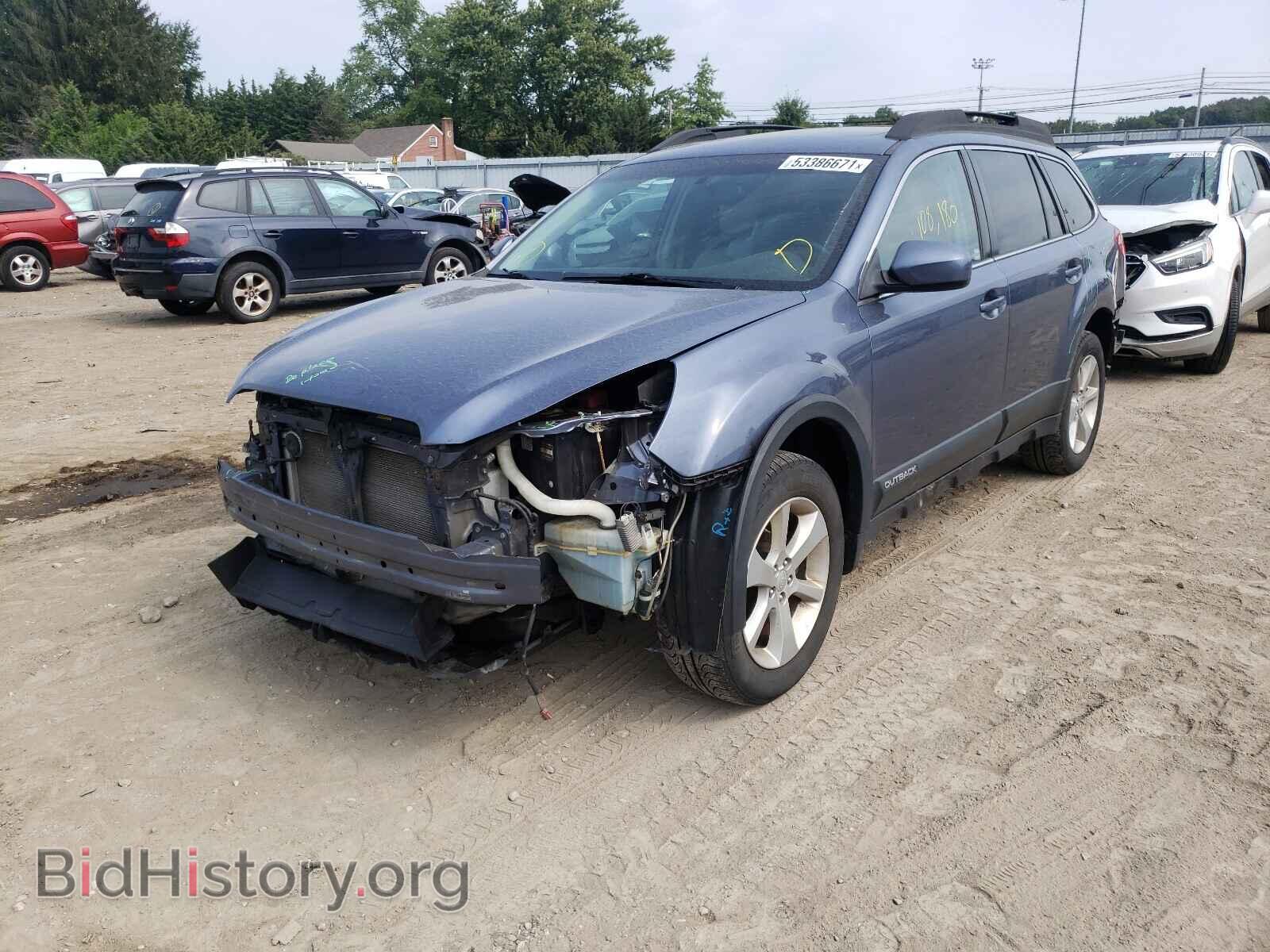 2013 SUBARU OUTBACK - VIN: 4S4BRBGC0D3272249 - Фото 2