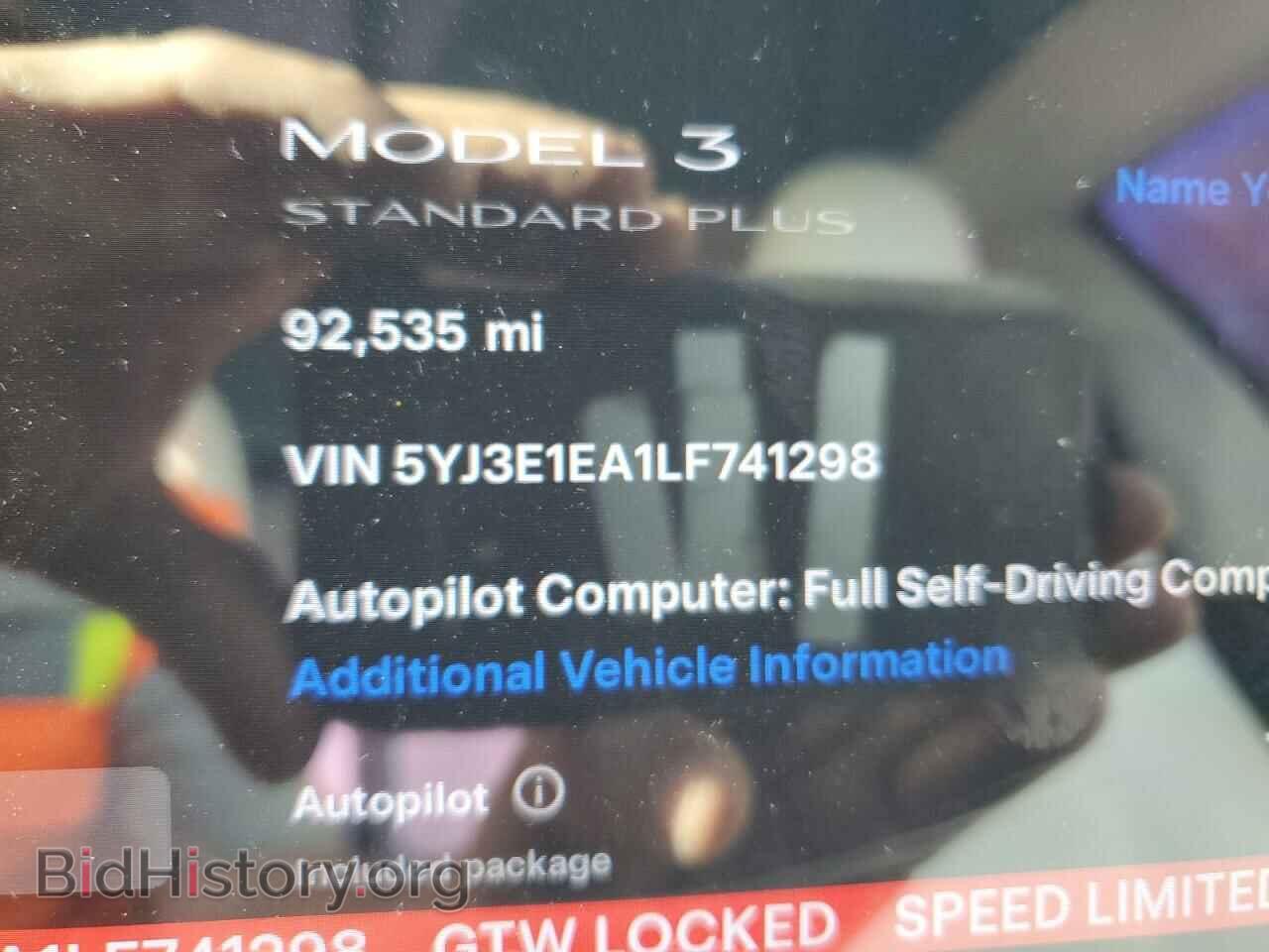 2020 TESLA MODEL 3 - VIN: 5YJ3E1EA1LF741298 - Photo 9