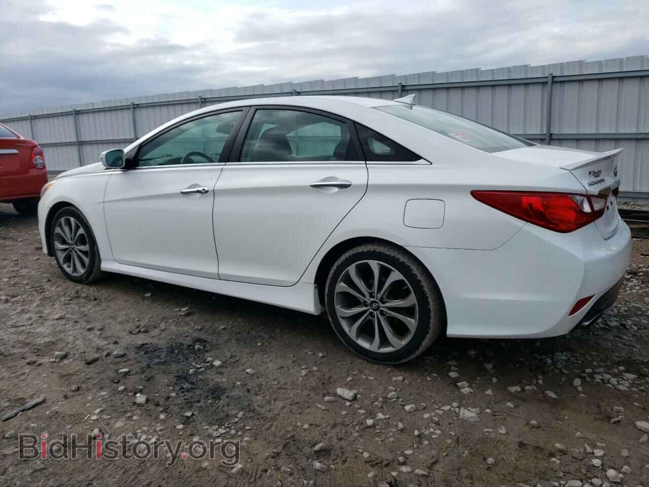 2014 HYUNDAI SONATA - VIN: 5NPEC4AB0EH855487 - Фото 2