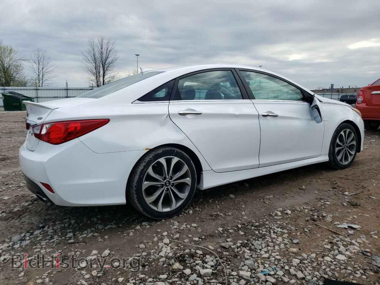 2014 HYUNDAI SONATA - VIN: 5NPEC4AB0EH855487 - Фото 3