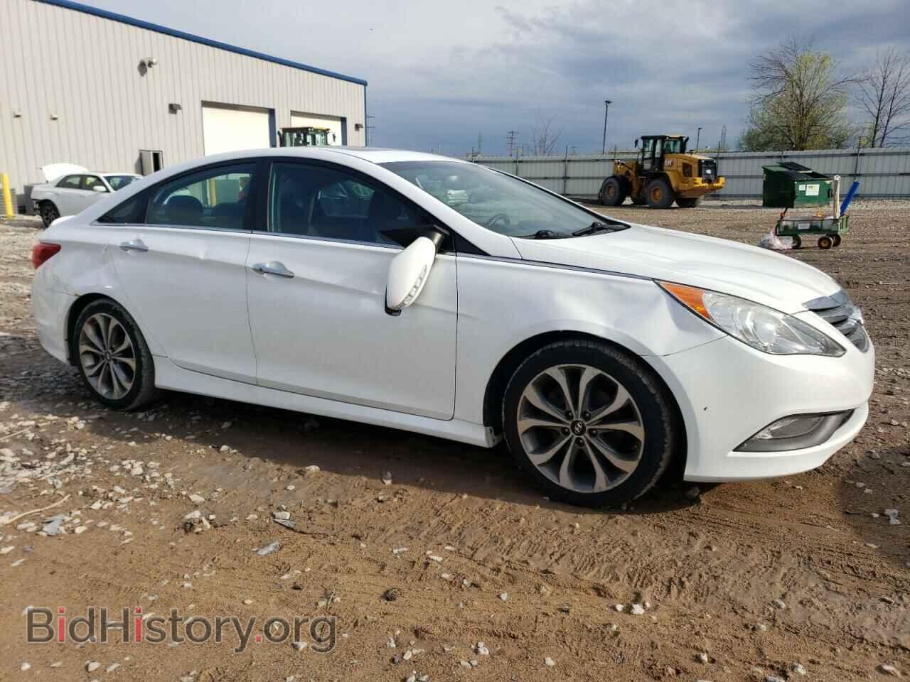 2014 HYUNDAI SONATA - VIN: 5NPEC4AB0EH855487 - Фото 4