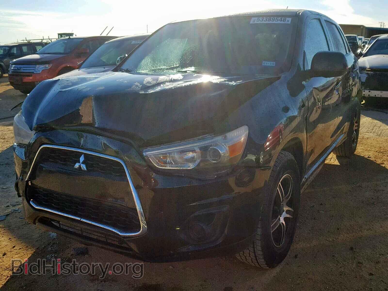 2013 MITSUBISHI OUTLANDER - VIN: 4A4AP3AU3DE009554 - Фото 2