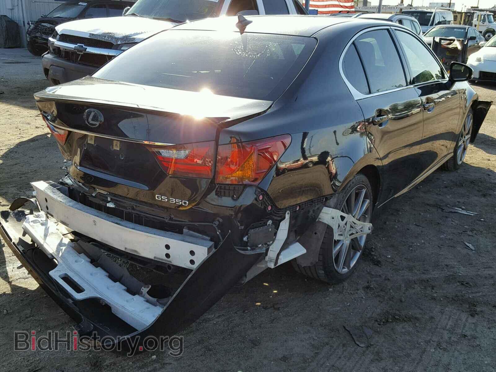 2013 LEXUS GS350 - VIN: JTHBE1BL2D5024704 - Фото 4