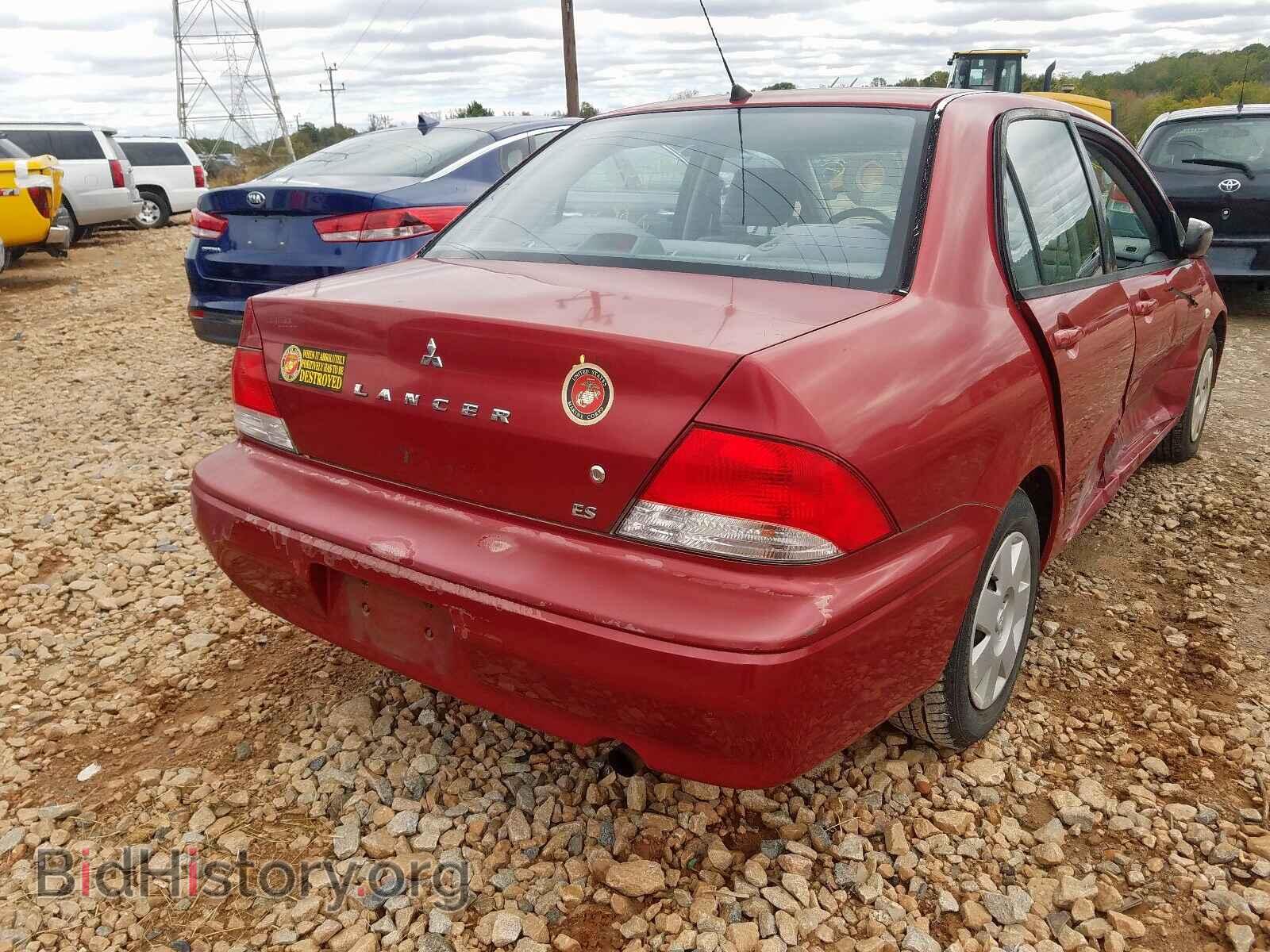 2003 MITSUBISHI LANCER - VIN: JA3AJ26E23U092496 - Фото 4