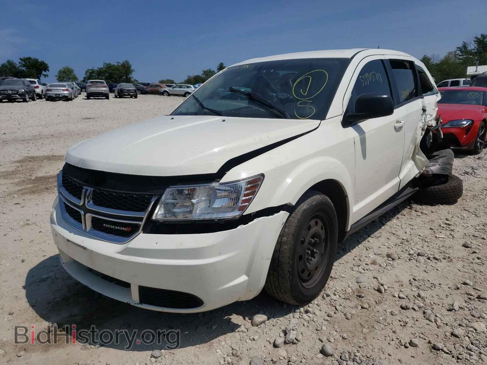 2014 DODGE JOURNEY - VIN: 3C4PDCAB9ET238864 - Фото 2