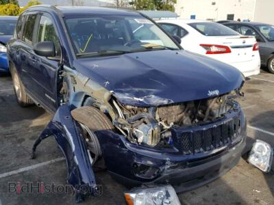 2012 Jeep COMPASS LA, синий — VIN 1C4NJDEB4CD659717, Copart